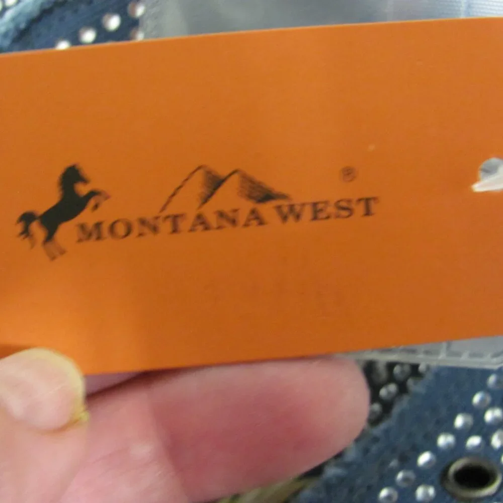 Montana West Women's Rhinestone Sneakers NIB - Picture 6 of 13